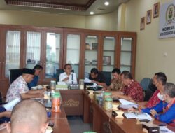 Komisi III Pertanyakan Kepastian Kapan Selesainya Pembangunan Gedung DPRD