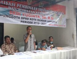 Sosialisasi Ideologi Pancasila, Ibu-Ibu Rela Basah Kuyup Kehujanan