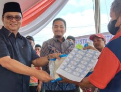 2 Ribu Warga Garuntang dan Ketapang Terima Sembako dari PT HDL