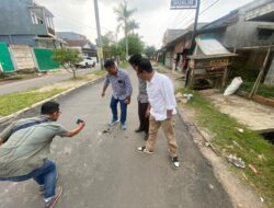 Komisi III DPRD Temukan Perbaikan Jalan Asal Jadi