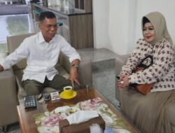 Cawalkot dr. Reihana Bertemu Sekretaris DPD Partai Golkar Lampung Ismet Roni Ada Apa?