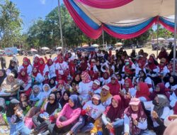 Masyarakat Pesawaran ‘Tumpah’ di Jalan Sehat dan Senam CAKEP