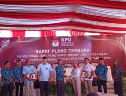 Pengundian Nomor Urut Paslon-Kada Nanda-Anton Raih Nomor 2