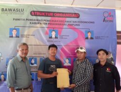 Panwascam Kedondong Terima Laporan Dugaan Perangkat Desa Terlibat Kampanye