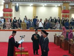 Empat Pimpinan Definitif DPRD Bandarlampung Periode 2024-2029 Resmi Dilantik