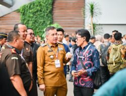 Bupati Dendi Hadiri Rakornas dengan Pemerintah Pusat Menuju Indonesia Emas 2045