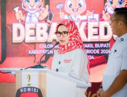 Closing Debat Paslon Nanda-Anton Minta Doa jadi Pemimpin di Pesawaran