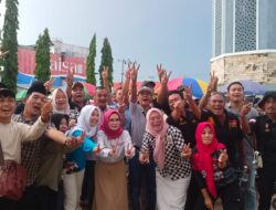 Nanda-Anton Mohon Doa, Dukungan UMKM di Tugu Pengantin dan Islamic Center