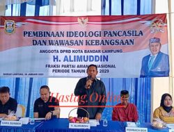 Fraksi PAN Alimuddin Ucapkan Terimakasih Kepada Warga Kota Karang