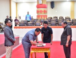 DPRD Bandarlampung Paripurna Penetapan Walikota dan Wakil Walikota Periode 2025-2030