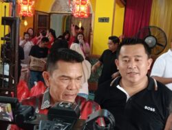 Ada Tamu Istimewa Danrem 045 Gatam dan Dadenpom Meriahkan Imlek Keluarga Halim