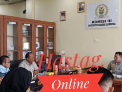 Ditanya Komisi III Soal PAD Retribusi Parkir Kadishub Gelagapan