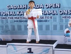 Cetak Prestasi, Siswa SD Al-Kautsar Raih Medali Emas Ajang Gadjah Mada Open International Karate