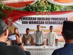 Sosialisasi PIP-WK di Langkapura Agus Dj Bahas Bahaya Banjir