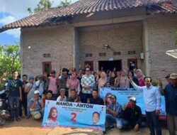Relawan Bernanda Siap Berjuang  Menangkan Paslon Nanda-Anton