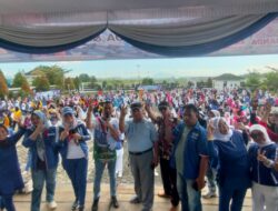 Senam Sehat PAN Selaras dengan Program Kesehatan Paslon Nanda-Anton