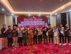 KPU Pesawaran Tetapkan Hasil Rekapitulasi PSU Paslon Nanda-Anton Unggul