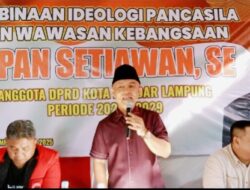 Anggota DPRD Irpan Setiawan Berpesan Terapkan Ilmu Ideologi Pancasila di Rumah