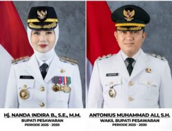 Berbeda, Pelantikan Bupati Pesawaran Nanda-Anton Resmi Ada Sentuhan Adat Lampung