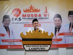 MUSDA VI PKS Kota Bandarlampung Siap Berkolaborasi dan Bersinergi untuk Kemajuan Daerah
