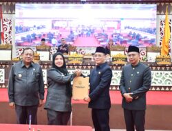 DPRD Kota Bandarlampung Sidang Paripurna Pengesahan APBD Perubahan TA 2025