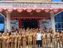 Pisah Sambut Camat Kemiling daru Andi Darma ke Andi Syaputra Kesuma