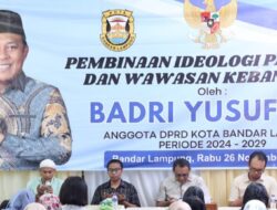 Legislator Gerindra Badri Yusuf Himbau Lindungi Jaga Anak dan keluarga dari Bahaya Narkoba