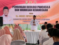 Pimpinan DPRD Sidik Efendi Ajak Peserta Sosialisasi Kirim Al-Fatihah untuk Saudara di Aceh, Medan dan Padang