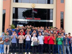 Ratusan Buruh PT San Xiong Steel Ajukan Gugatan PHI ke PN Tanjungkarang