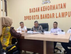 BK DPRD Kota Bandar Lampung Beri Sanksi Pelanggan Kode Etik kepada Heti Friskatati