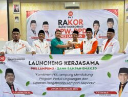 PKS Lampung Jadi Partai Pertama Gandeng Bank Sampah Emak.id, Komitmen Nyata Pengelolaan Sampah 