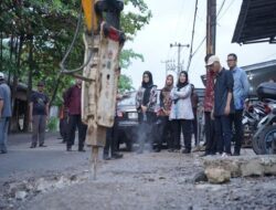 Gerak Cepat Bunda Eva Jalan HRM Mangubdiprojo Disulap Mulus, Solusi Nyata Hadapi Banjir