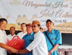 Jelang Idul Adha, Koperasi TKBM Panjang Bagikan Daging Sapi ke 1.069 Anggota dan Kaum Duafa