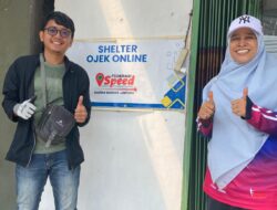 Wujud Kepedulian Nyata, Bunda Sulistiani Sediakan Shelter Khusus Singgah dan Isi Daya Ojol