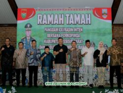 Wakil Bupati Pesisir Barat Hadiri Ramah Tamah Pangdam XXI Radin Intan bersama Forkopimda Pesibar dan Lambar