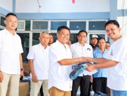 Koperasi TKBM Pelabuhan Panjang Bagikan APD, Perkuat Keselamatan dan Kesehatan Kerja Buruh