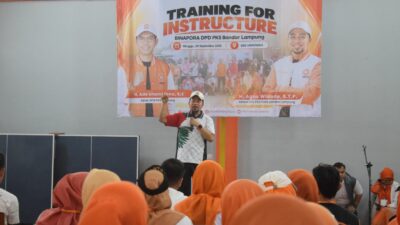 Berkhidmat di 20 Kecamatan, PKS Bandar Lampung Resmikan 80 Instruktur Senam 